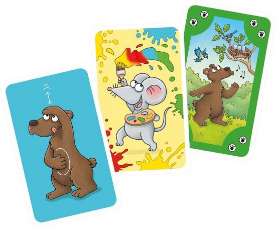 SCHMIDT SPIELE Mauseschlau & Bärenstark, Bewegungs-Mau Mau