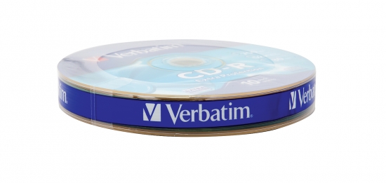 Verbatim CD-R Spindel mit 10 CDs, 700 MB Speicherkapazität, 52x Geschwindigkeit