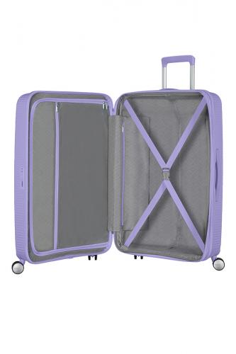 AMERICAN TOURISTER Soundbox Spinner 77/28 TSA Expandable Lavender