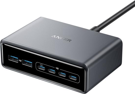 Anker USB-Hub mit vier USB-Anschlüssen und einem schlanken Design