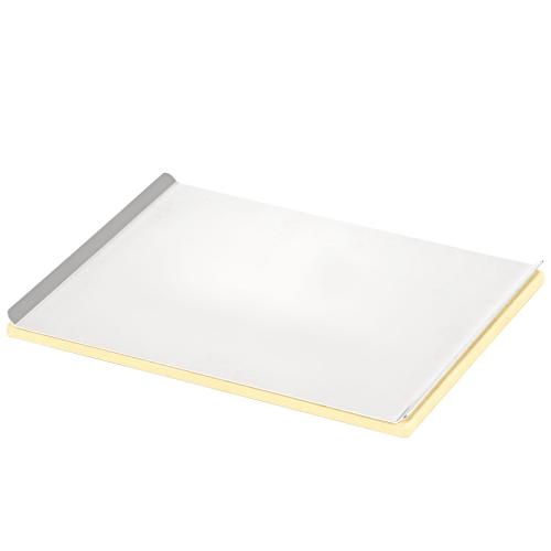 RÖSLE Pizzastein rechteckig mit Topper 38 x 30 cm