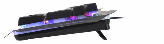 SPEEDLINK LUNERA Metal RGB Rainbow Gaming Keyboard, black - DE layout