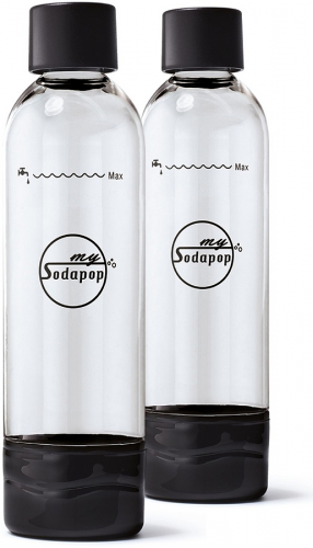 SODAPOP PET-Flaschen 0,85L 2er-Set für Harold, Joy, Sharon Up