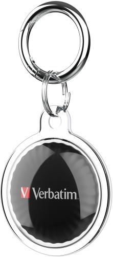 VERBATIM MYFC-01B My Finder Coin Bluetooth Item Finder, 1er Pack, black
