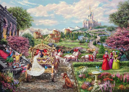 SCHMIDT SPIELE Disney, Cinderella Happily Ever After