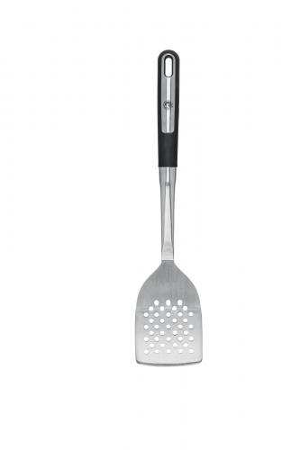CHEF CUISINE BBQ 3er Set Wender / Zange / Bürste Edelstahl